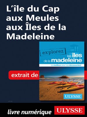cover image of L'île du Cap aux Meules aux Îles de la Madeleine